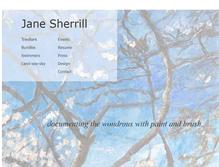 Tablet Screenshot of janesherrill.com